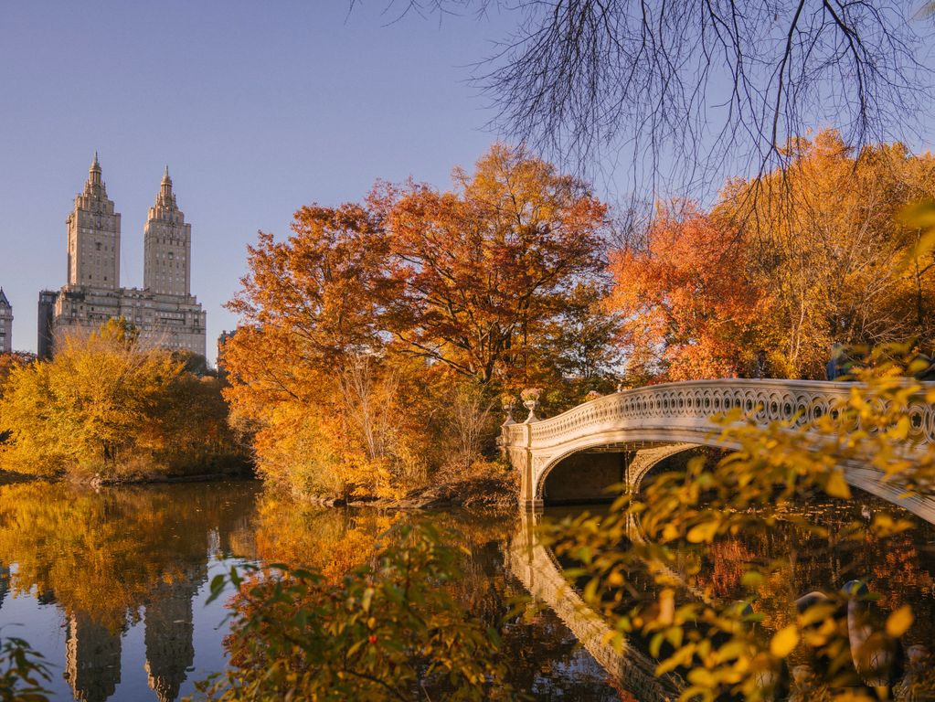 New York Central Park in de herfst New York Central Park in de herfst